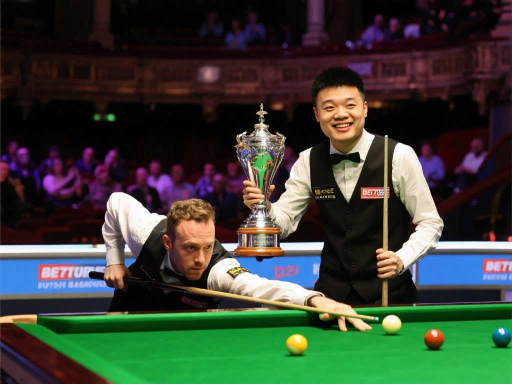 全球荣耀!赵心童创历史,成为斯诺克世锦赛第五位海外冠军 全球荣耀!赵心童创历史,成为斯诺克世锦赛第五位海外冠军